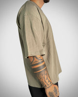 T-Shirt Anma Verde– Cotone Pesante Premium