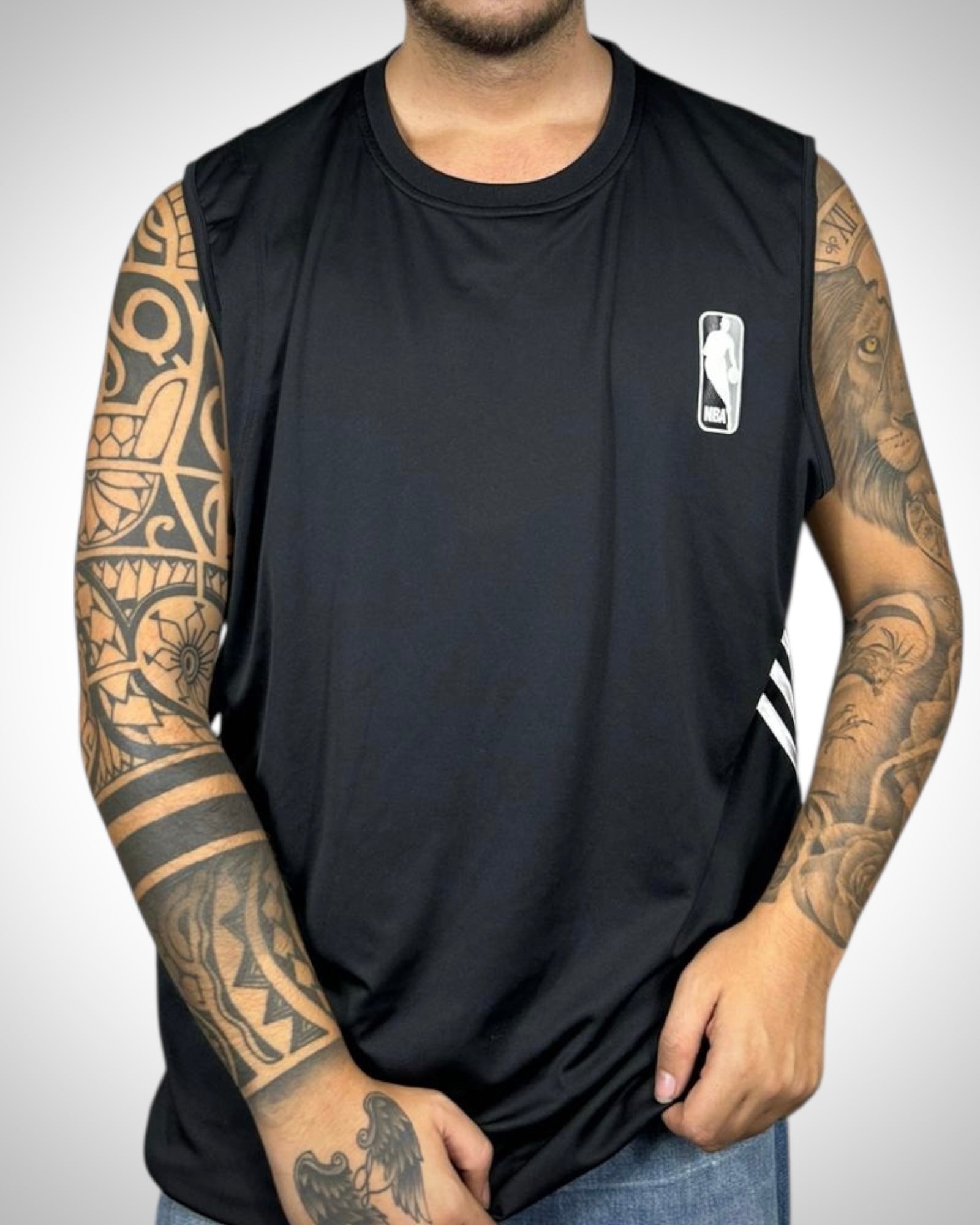 Canotta Adidas NBA Performance Training Black Vintage