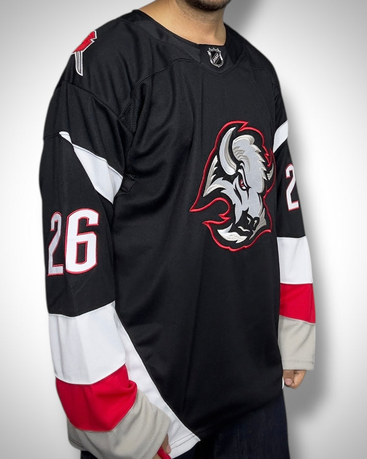 Maglia NHL Buffalo Sabres Dahlin #26 Black & Red Edition
