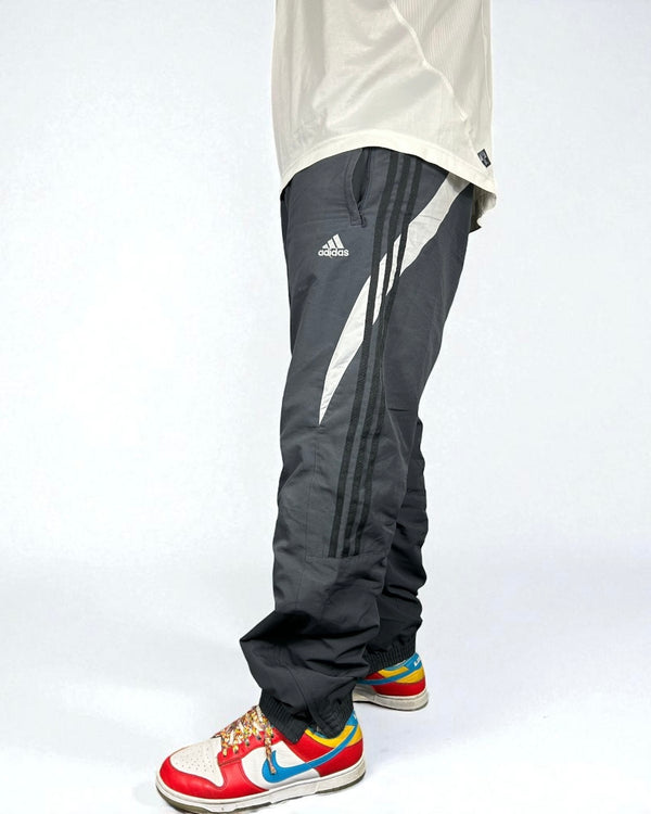 Vintage Adidas Track Pants Black & White 2000s — Speed Line