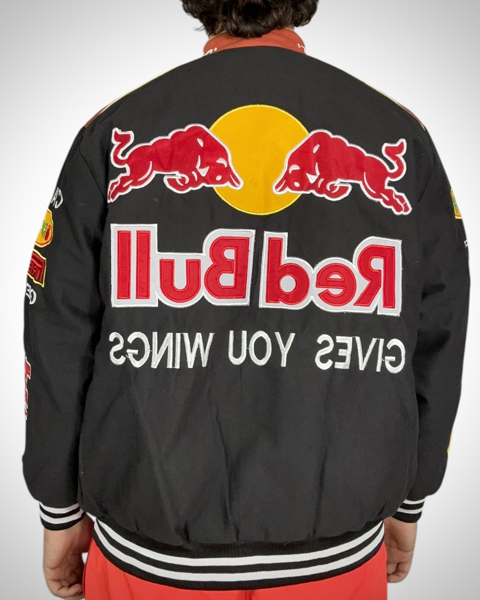 Giacca Racing Red Bull Infiniti Formula 1 Team Nera