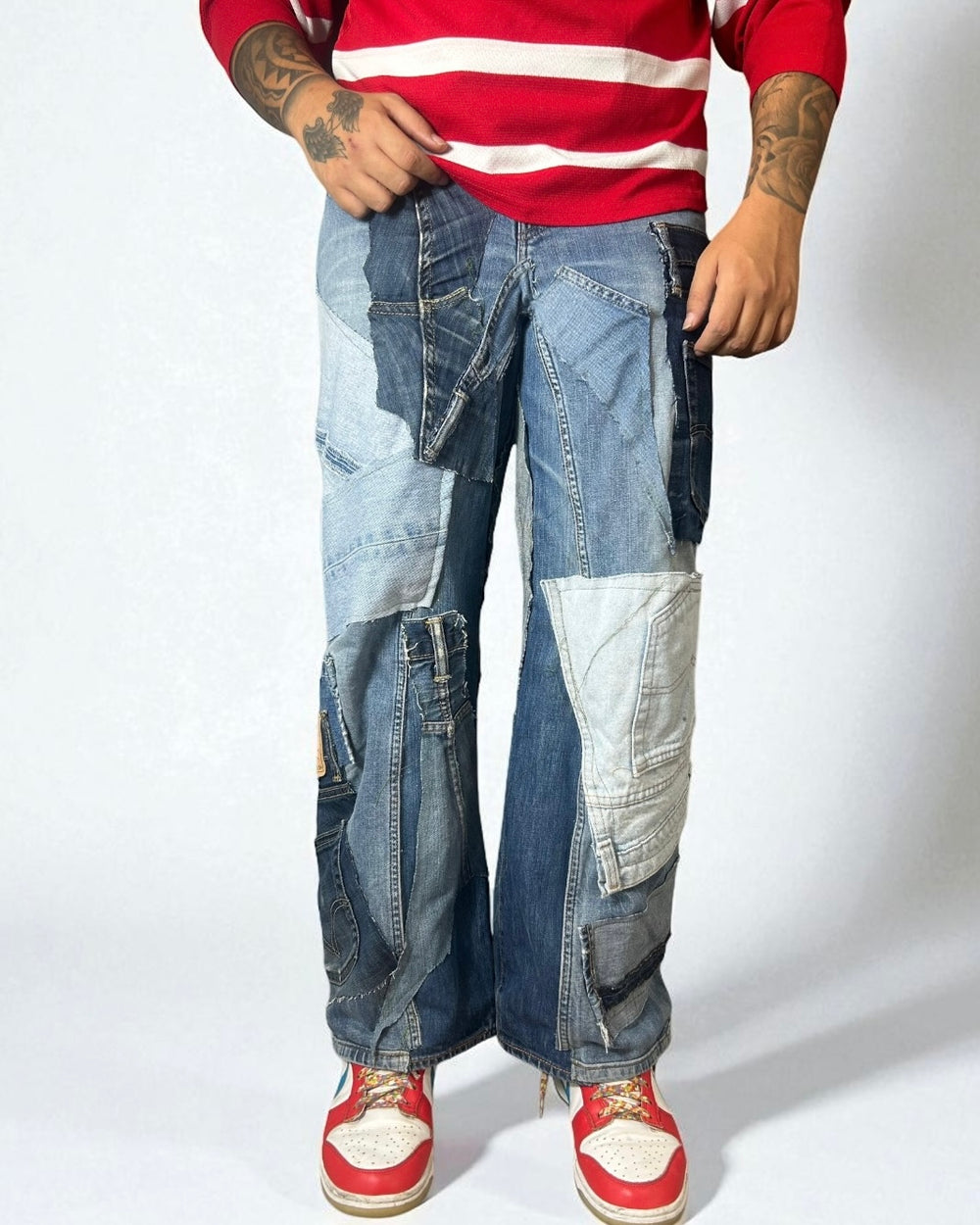Reworked Jeans Levis "Blue Noise"