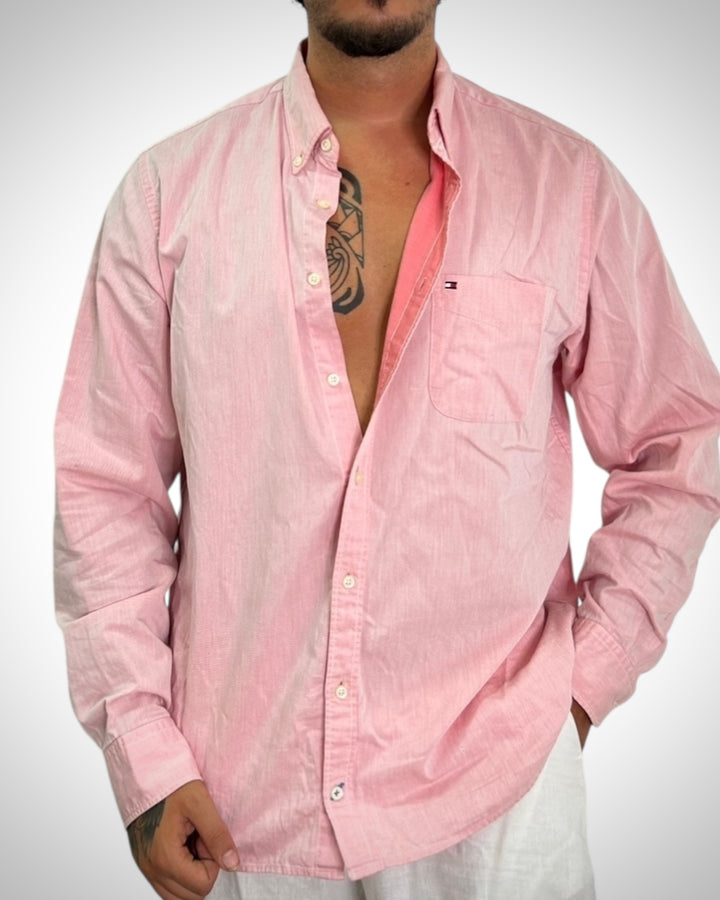 Camicia Tommy Hilfiger Rosa