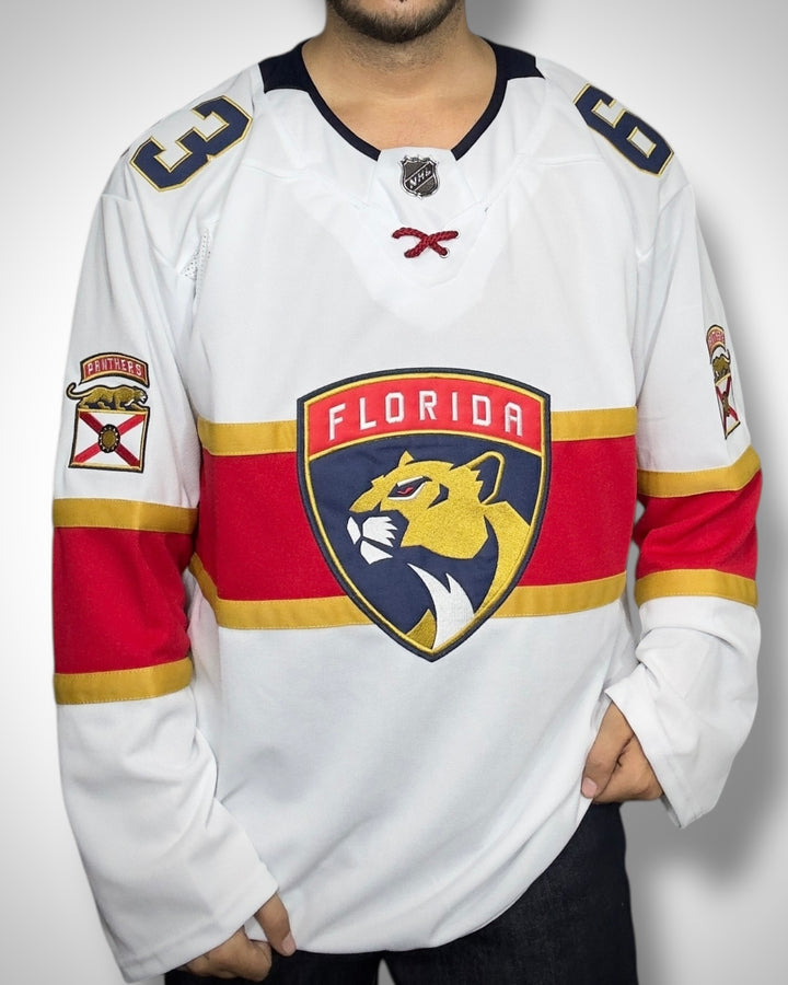 Maglia NHL Florida Panthers Marchand #63 White Edition