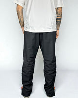 Vintage Nike Track Pants Black 2000s — Minimal Swoosh