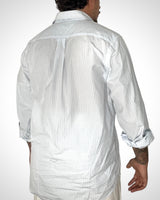 Camicia T.hilfiger righe sottili azzurrine