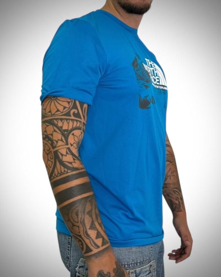 T-shirt north face blu