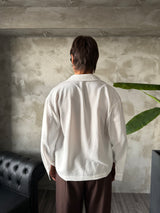 Camicia Clay Crop White