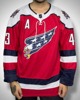 Maglia NHL Washington Capitals Wilson #43 Retro Red Jersey