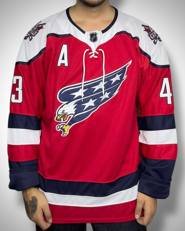 Maglia NHL Washington Capitals Wilson #43 Retro Red Jersey