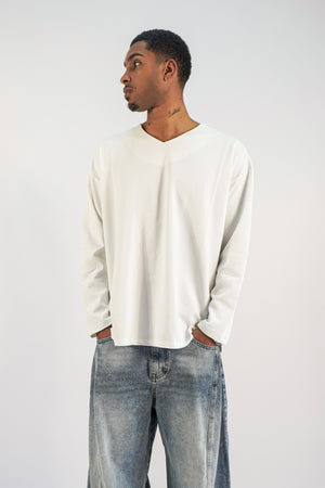 Maglia Essential Scollo a V 2 varianti colore