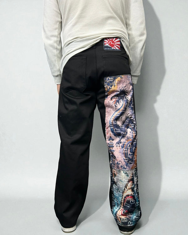 Evisu Reworked – Limited Art Patch “Dragon Waves Deep Shark”